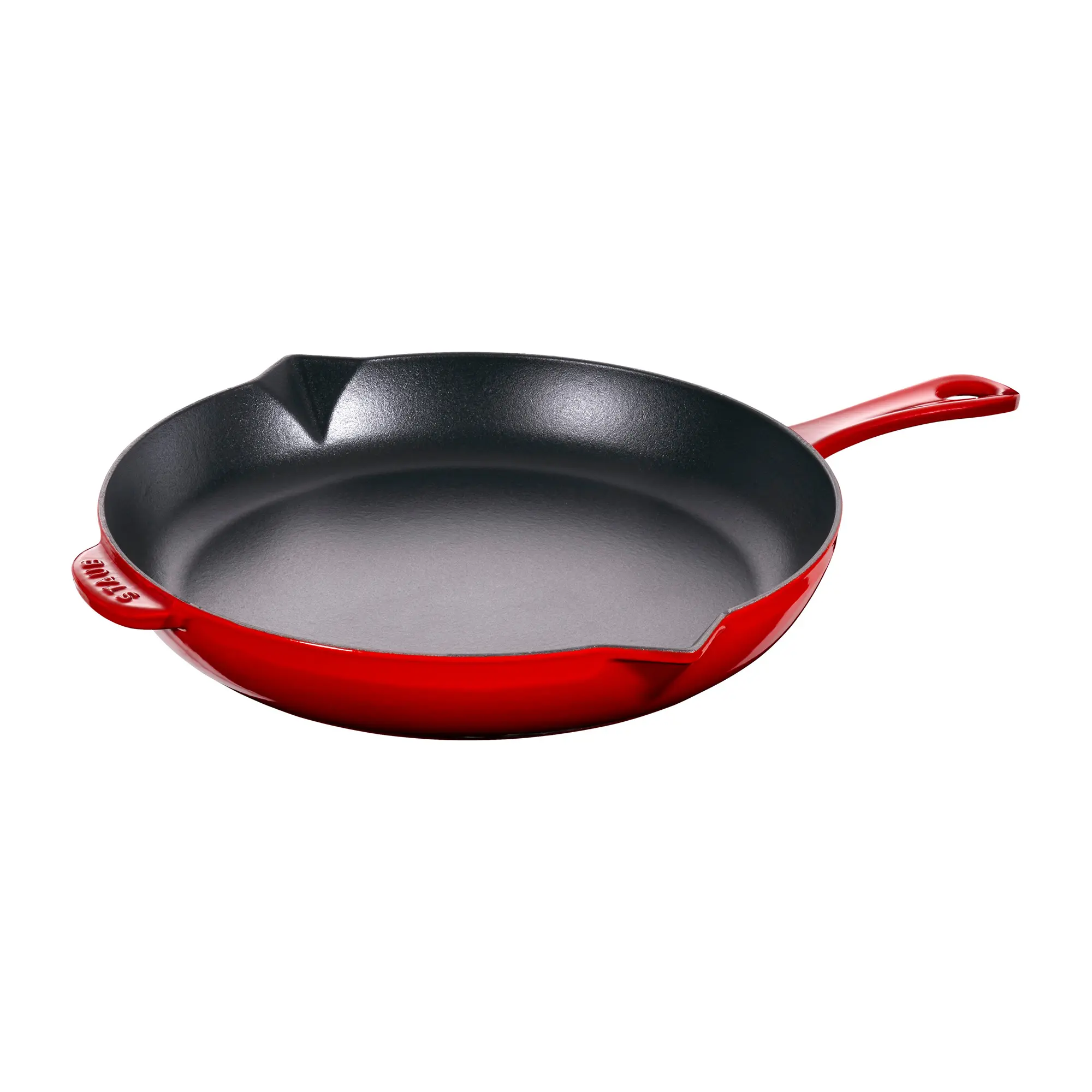 STAUB Enameled Cast Iron Fry Pan, 10-inch Classic, Made in France STAUB Enameled Cast Iron Fry Pan, 10-inch Classic, Made in France