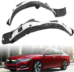 Front Inner Fender Liner Compatible with 2016-2017 Honda Accord Sedan Replacement for HO1248157 HO1249157 74150T2AA01 74100T2AA01 Wheel Liner Splash Shield Splash Guard Driver & Passenger Side