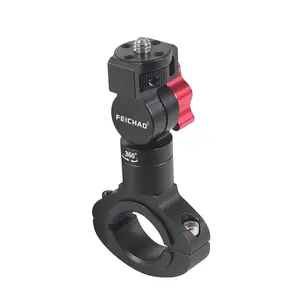 Feichao Bicycle Handlebar Clip Mount, Quick Release Plate, Fast Switch for Gopro 13 12 11, Action 5pro 4, Insta360 Go 3s, Stand Light Holder