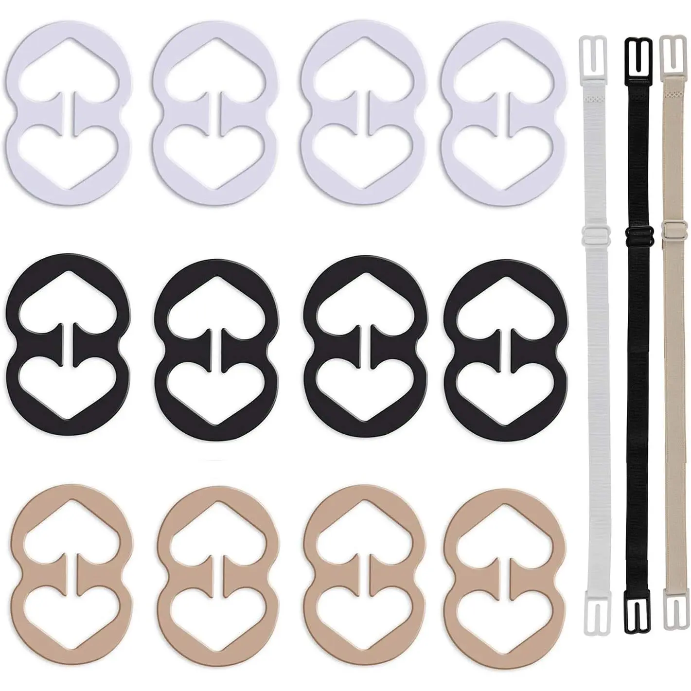 Bra Strap Clips, Bra Clips to Make Racerback, Bra Strap Holders for Slip, Bra Strap Holder -  Hide Straps - Cleavage Control