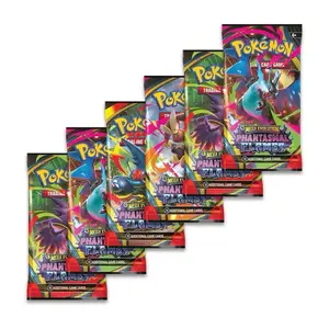 Pokemon Mega Evolution Phantasmal Flames Booster Packs (LIVE RIP)