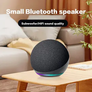 Small Bluetooth Speaker Outdoor Wireless Bluetooth Generation Mini Rgb Speaker Home Subwoofer Spherical