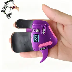 Adjustable Archery Finger Guards Full Protective Gear Set, Comfortable Finger Protector for Recurve Bow Outdoor Training, Hunting, Target Shooting Practice，FathersDayGift