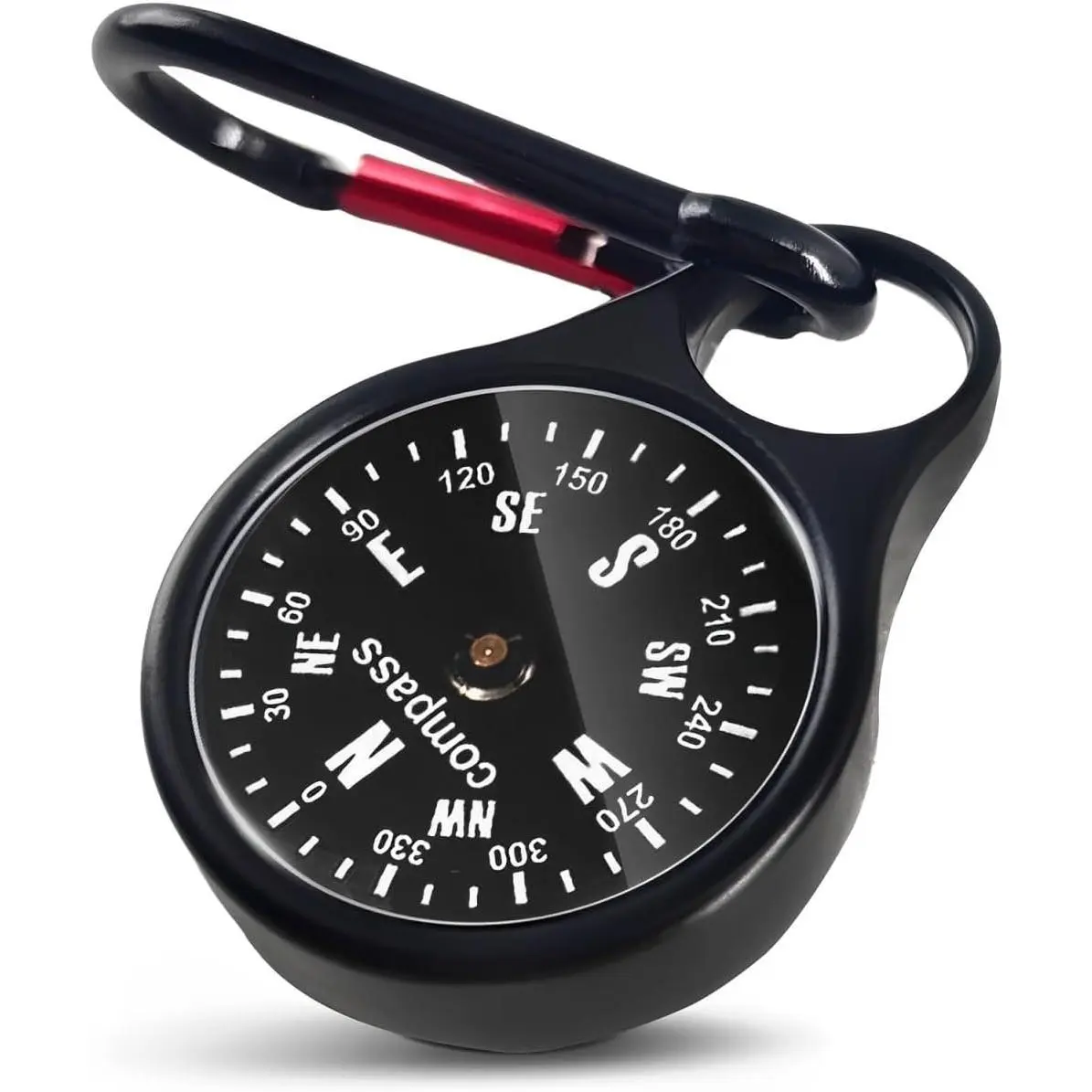 Pocket Compass, Portable Compass Keychain, Upgraded Mini Compass with Waterproof Function, Suitable for Hiking , Mountaineering Camping, Outdoor Adventure Party Navigation Tool