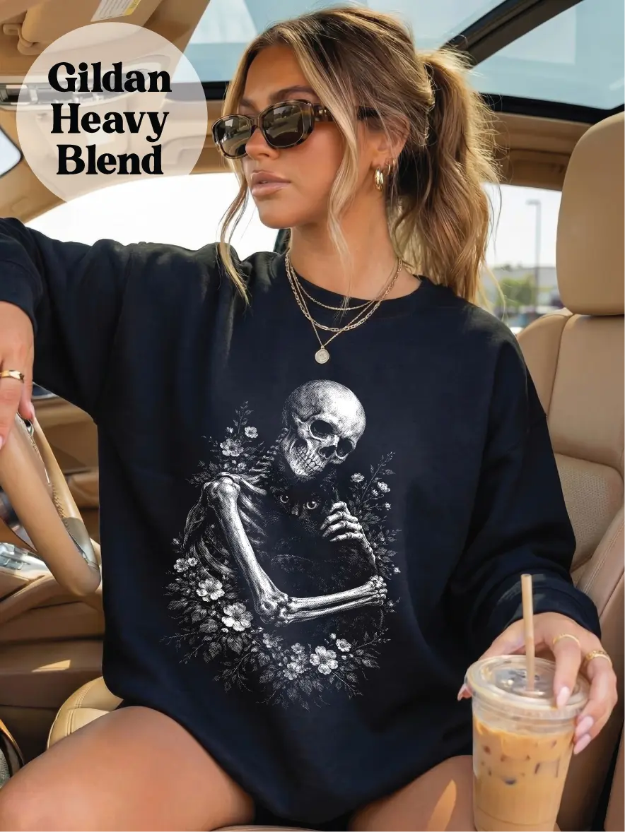 Eternal Hug Sweatshirt Product Description:   ~ Unisex Crewneck Sweatshirts Printed in the USA