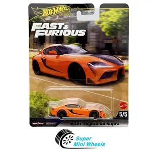 Hot Wheels 1:64 Fast Furious 2021 Toyota GR Super Orange