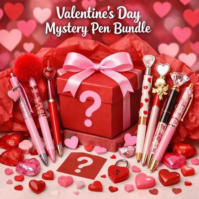 Wrigley’s Valentines Day Pen Bundle - Perfect for Gifts and Valentines Day