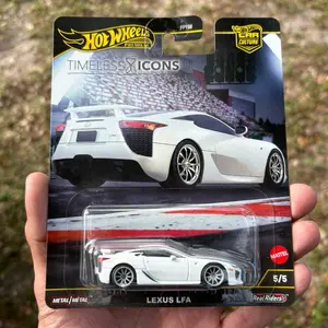 Hw Premium white Lexus LFA Diecast car 1:64 scale