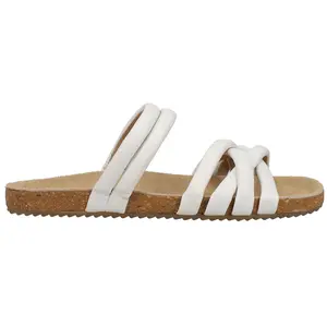 COCONUTS by Matisse Womens Zurie Footbed Casual Sandals Casual - White