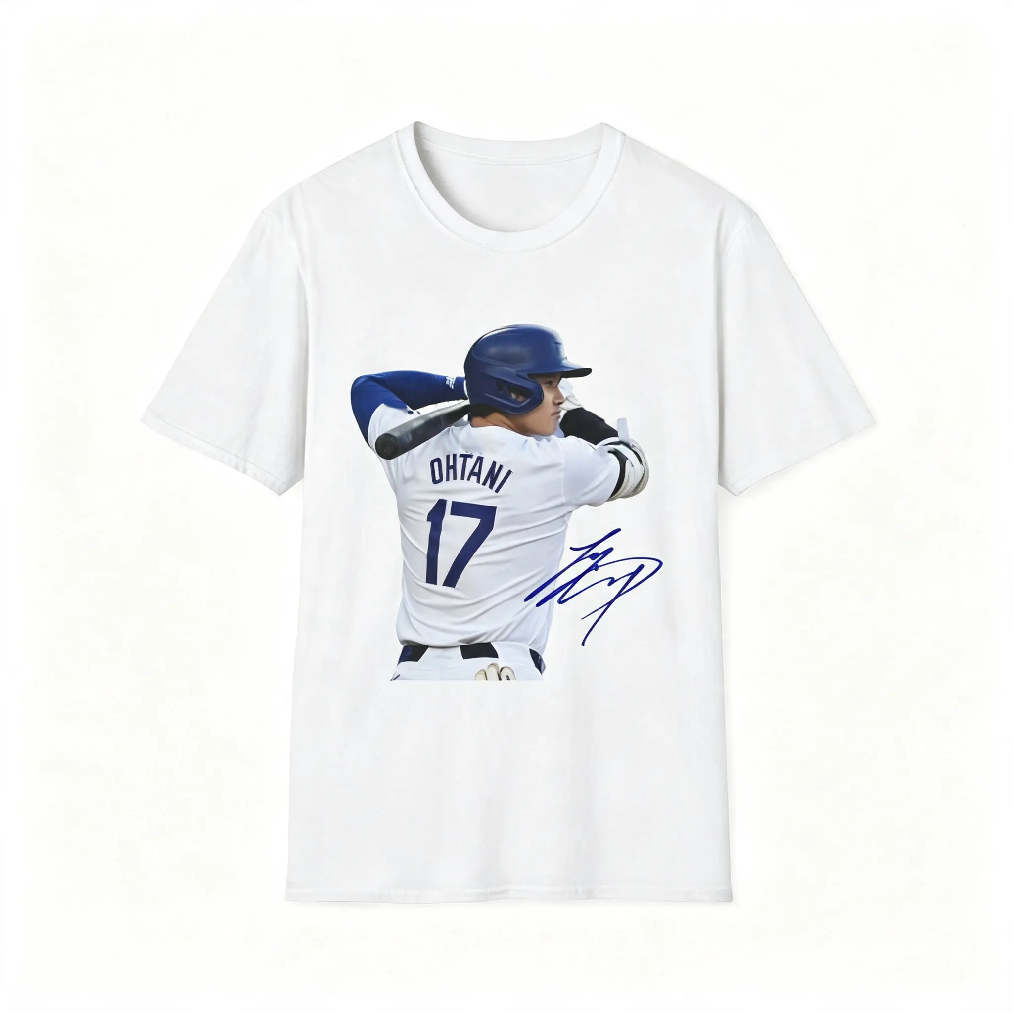 Men's Shohei Ohtani Graphic Cotton T-Shirt - Soft Classic Short-Sleeve Unisex Tops Garment, Sports Fan Wear, Game Day Apparel, Birthday Gift, Shortsleeve