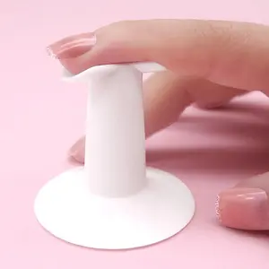 Nail Art Practice Holder, French Nail Art Finger Support Stand, Anti-Shake Nail Tool, DIY Manicure Training Kit, Back-To-School Beauty Supplies