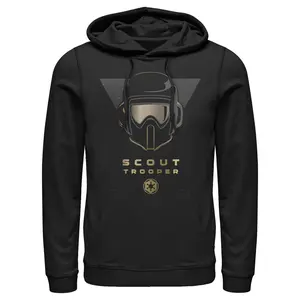Men's Star Wars Jedi: Fallen Order Scout Trooper Helmet Pull Over Hoodie
