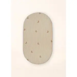 Bear - Convertible Moses Basket Sheet & Extra Small Changing Pad Cover