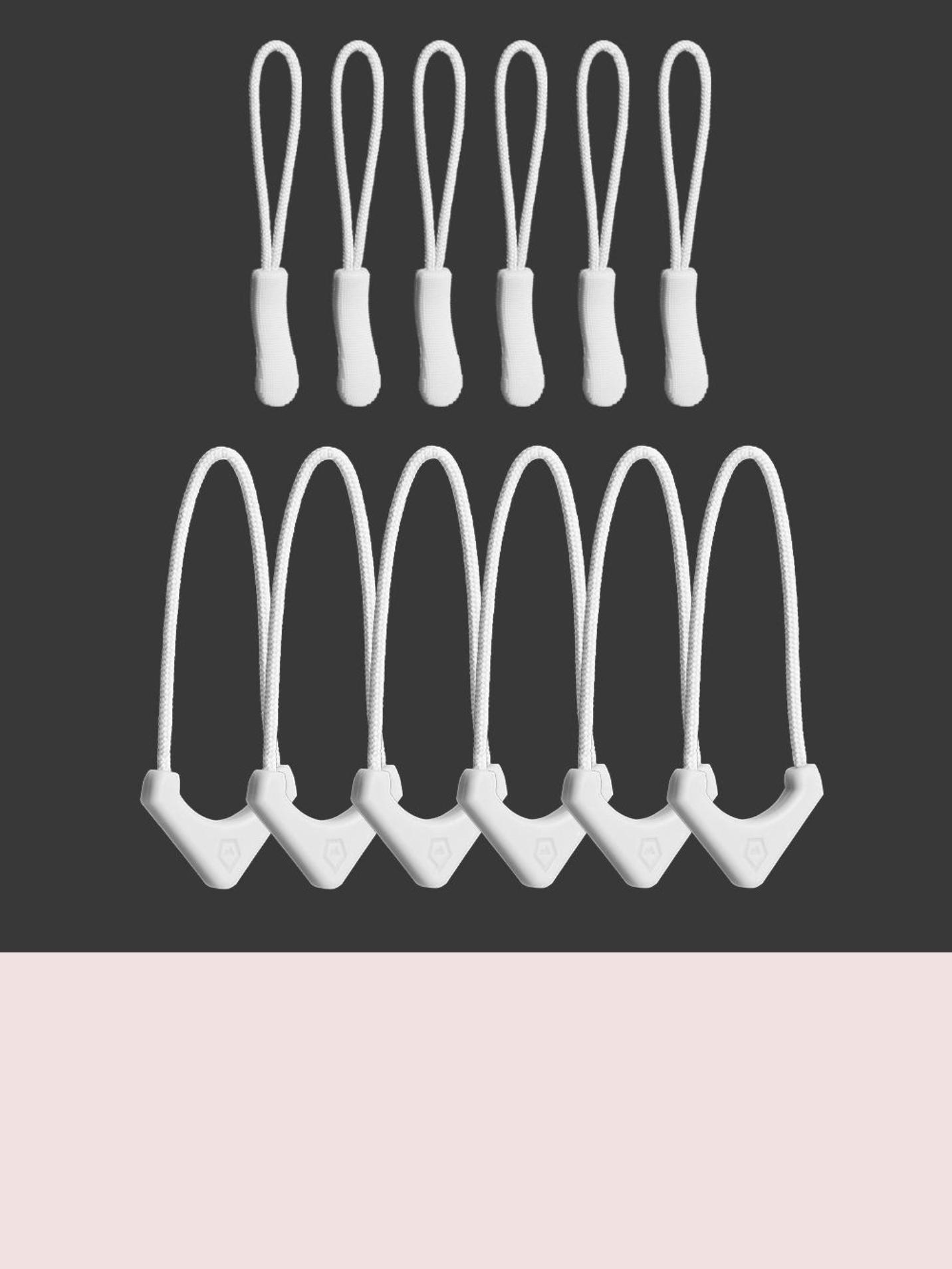 WANDRD Zipper Pullers in Cloudbreak White