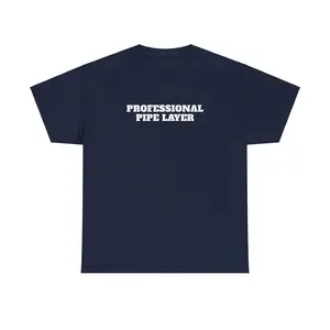 Professional Pipe Layer Tee - Cotton Streetwear Tshirt
