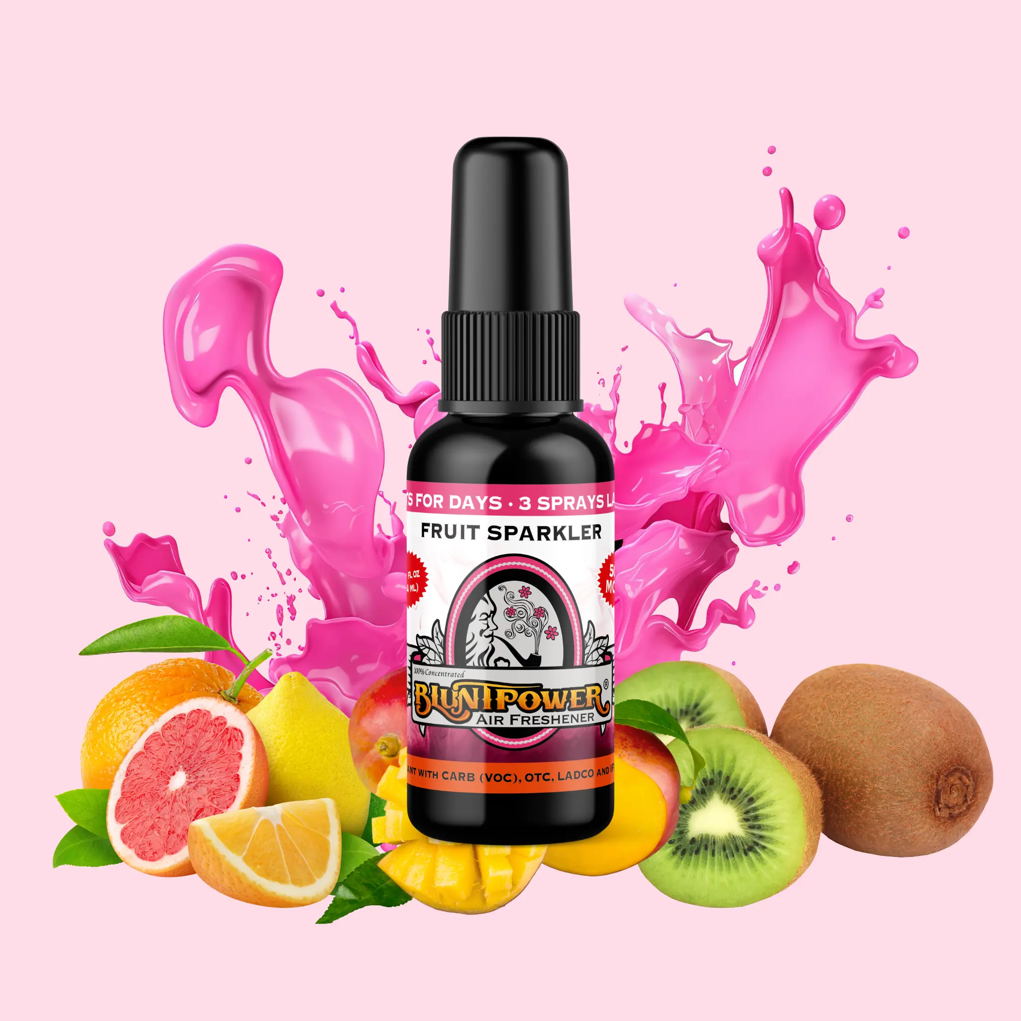 Fruit Sparkler Air Freshener Spray Fruit Sparkler Air Freshener Spray