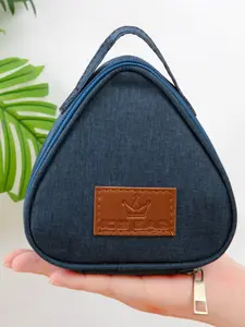 Unisex Oxford Fabric Triangle Bag, Multifunctional Waist Pack, Compact Design for Parties & Travel, Multiple Color Options Available