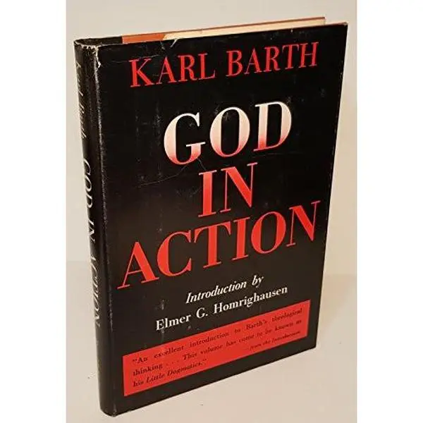 USED-God in Action by karl barth (Hardcover)