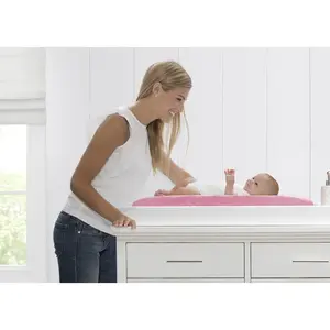 Personalized Contoured Changing Pad with Plush Cover