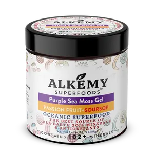 Purple Sea Moss Gel+Passion Fruit & Soursop