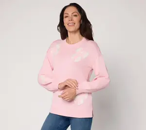 Belle by Kim Gravel Life is Knot Too Bad Bow Sweater