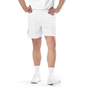 All-Over Print Recycled Unisex Mesh Shorts — Stretch &amp; UPF50+ Tranquilo Quieto Brand