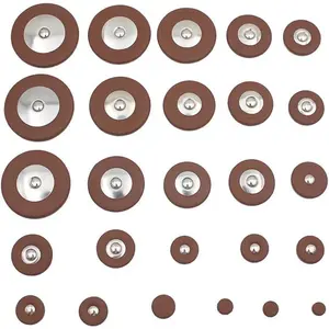26 count Leather Pads Replacement for Alto Saxophone Sax Accessory