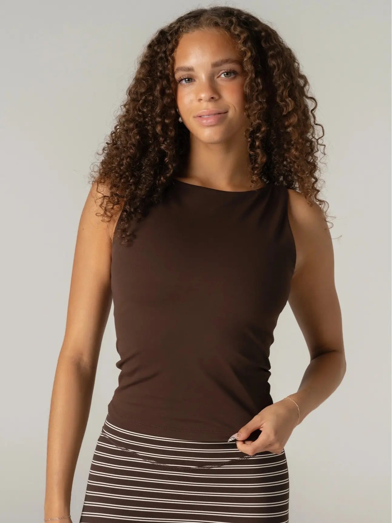 ACTA Women's Sleeveless Daylux Reverse Tank Top, Breathable Fabric for Daily Wear