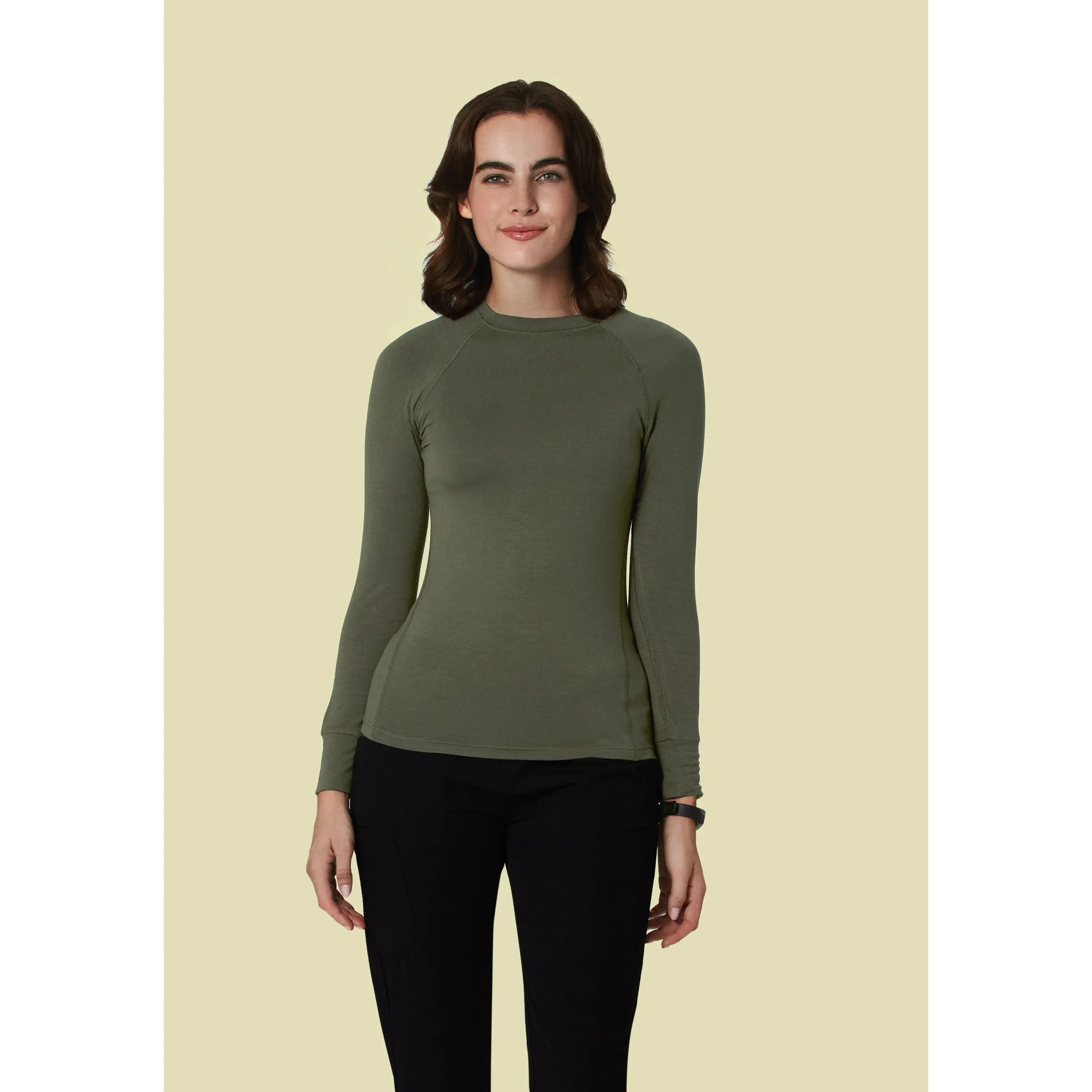 Women's Underscrubs Heather Olive