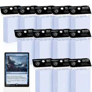 Pack of Card Sleeves for Trading Cards - 100 Count