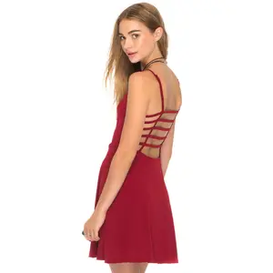 Luxe Dress in Maroon by Motel Rocks