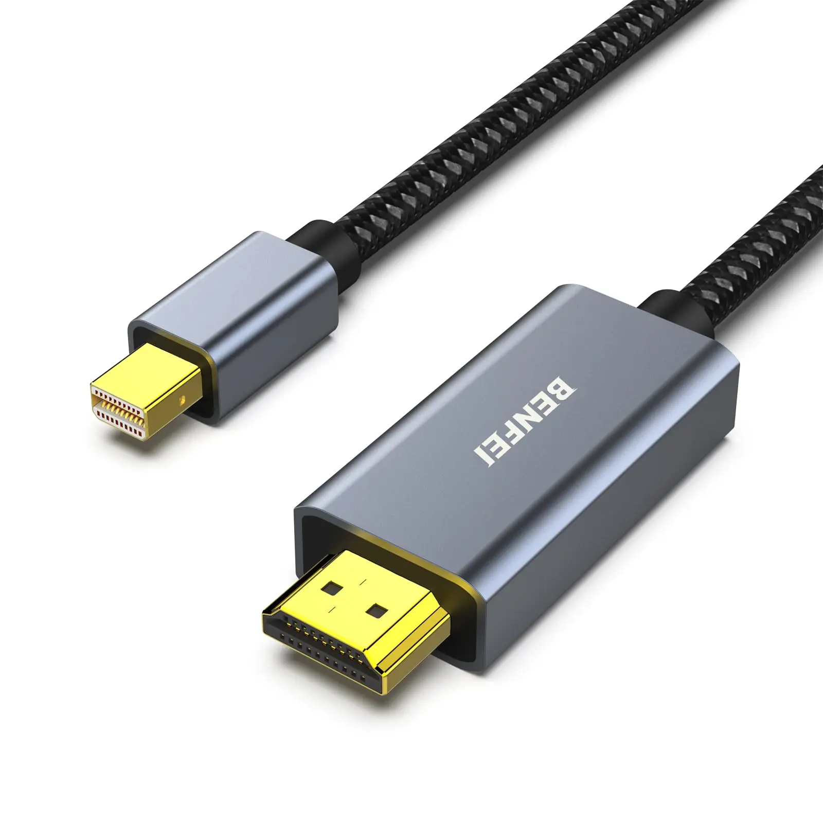 BENFEI 4K Mini DisplayPort to HDMI 6 Feet Cable Accessories Connector