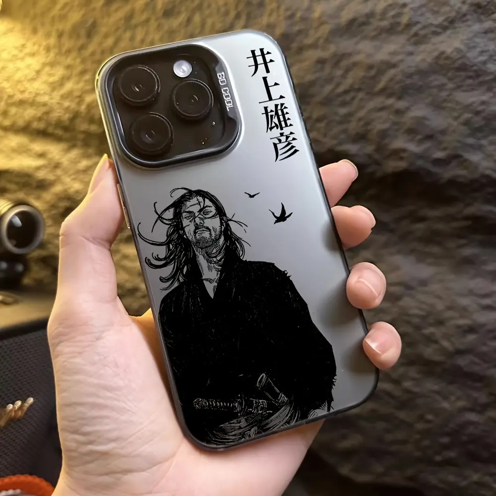 Anime Comics TPU Cellphone Case - Shockproof, Anti-Drop, Matte Back, Flexible Casing for iPhone 16,16 Plus,15,14,13,12,11 Pro Max,X,XR,Xs Max,8 (5.8in) - Smartphone Protection Accessory