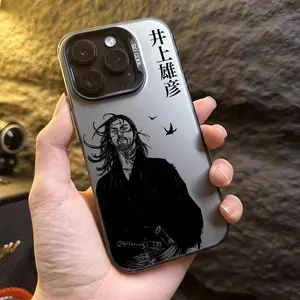 Hot Anime Comics Vagabond Phone Case for iPhone 16 15 14 13 12 11 Pro Max X XR Xsmax 8 58 plus Anti-Fall Matte Back Cover
