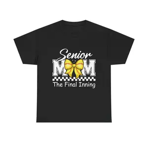 Senior Mom The Final Inning Softball Mom Class Of 2025 Women T-shirt