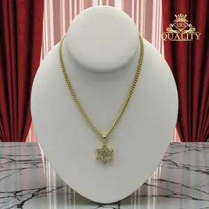 Estrella de David Necklace- Gold Plated 14k