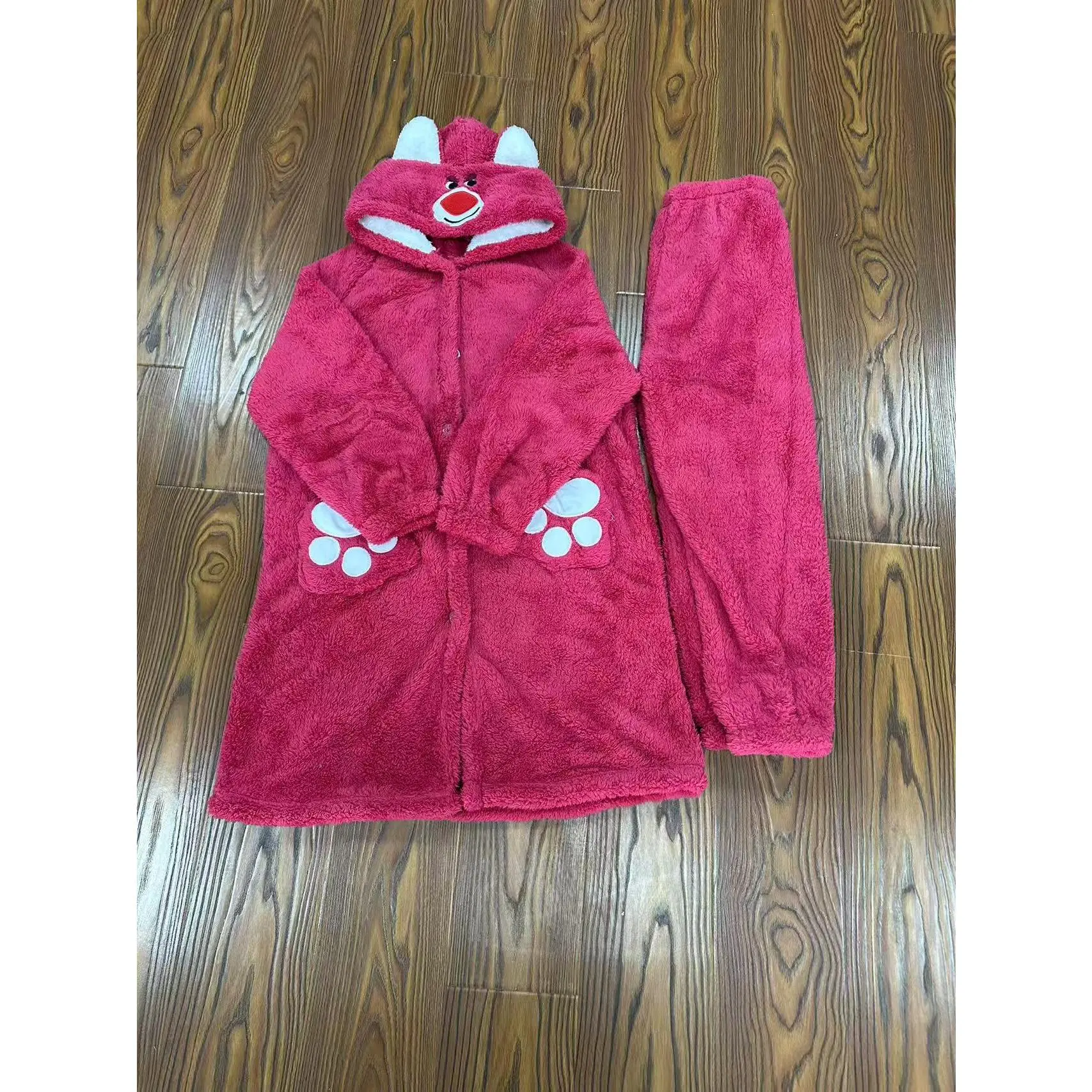 Strawberry bear suit