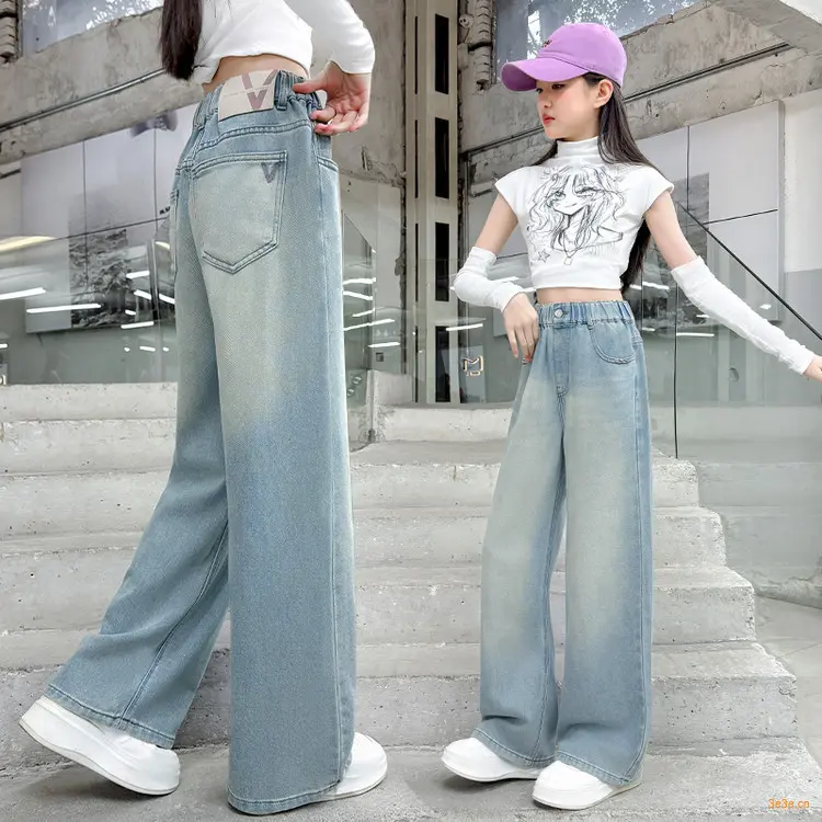 Tongxin Beibei&815 Embroidered Wide Leg