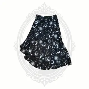 Killstar Astral Light High-Low Maxi Skirt Plus Size 3X NWT