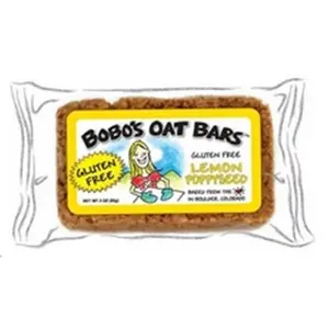Bobos Oat Bars  Bobos Oat Bars Gluten Free All Natural Bar Lemon Poppyseed - 12x3Oz