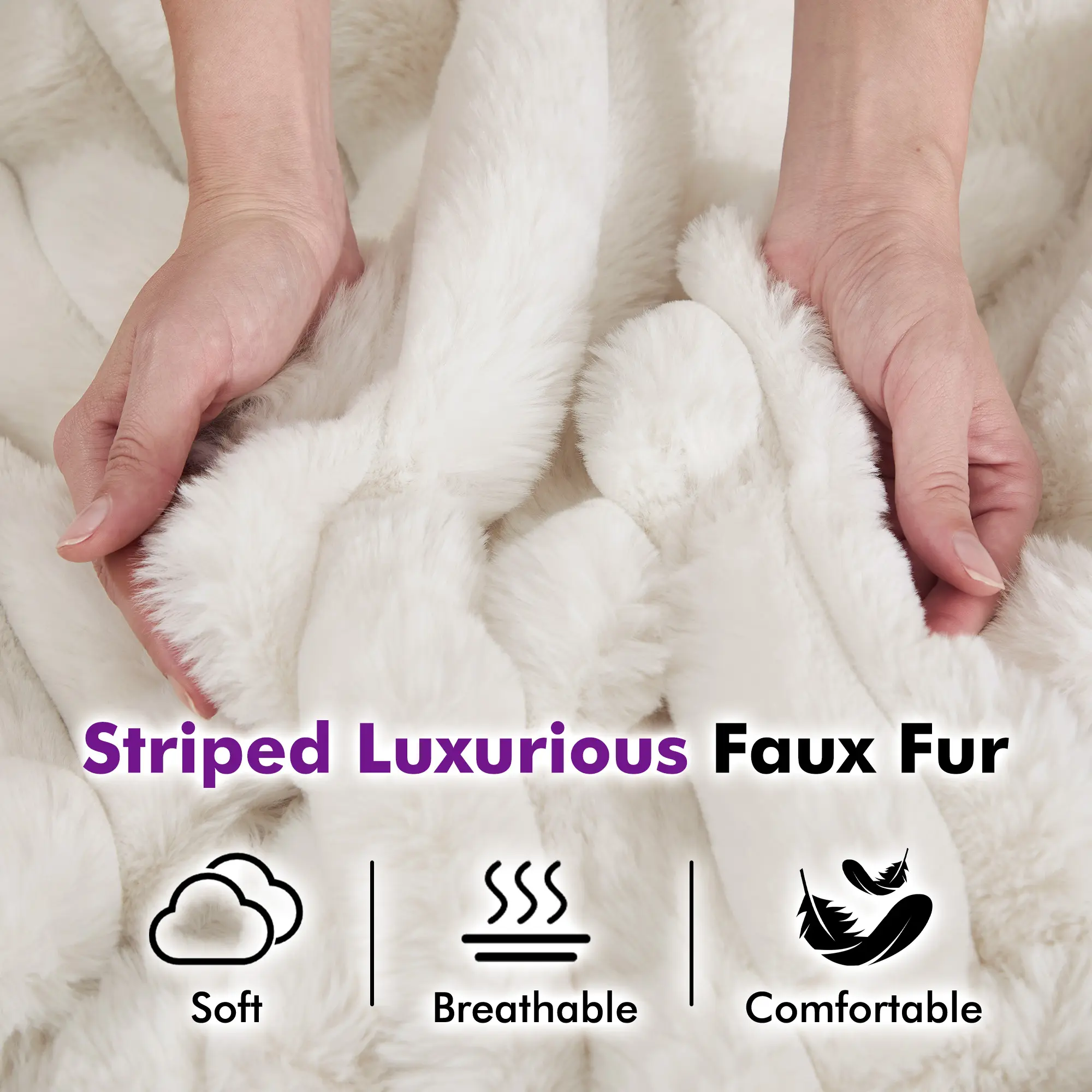 Faux Fur-White