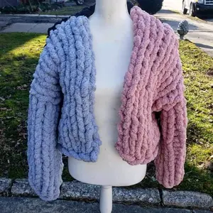 Chunky Yarn Cardigan