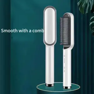 Curly hair comb white boutique