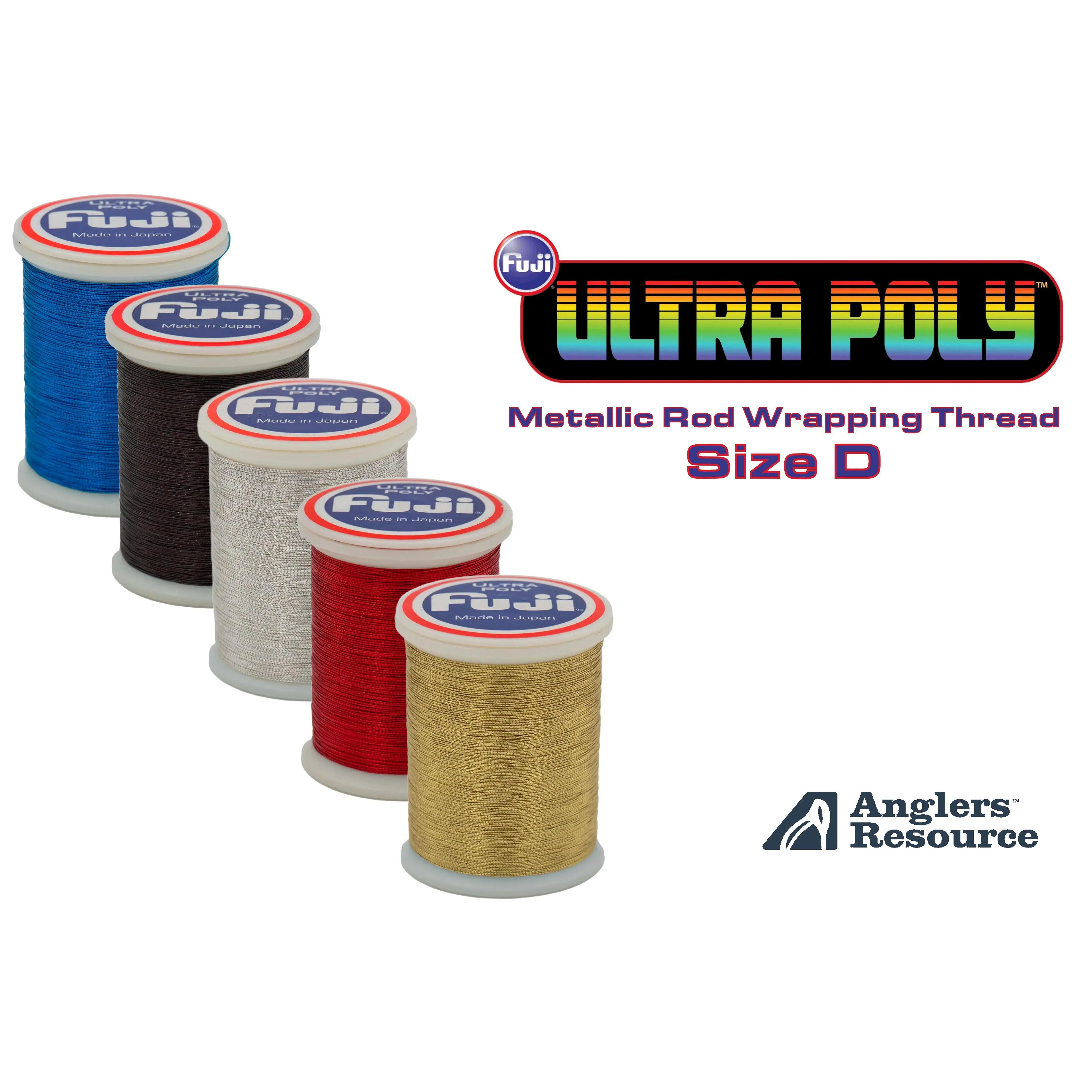 Fuji ULTRA Poly™ Metallic Rod Wrapping Thread - Size D