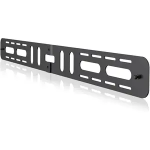 notiela Heavy-Duty Soundbar Wall Mount for Sonos Playbar Wall Mount Bracket for Space Saving - Durable Metal Mounting Bracket for Sonos Playbar Mount Under or Above TV Easy to Install