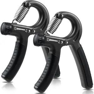 NIYIKOW 2 Pack Grip Strength Trainer, Hand Grip Strengthener, Adjustable Resistance 22-132Lbs (10-60Kg), Forearm Strengthener, Perfect for Musicians Athletes NIYIKOW