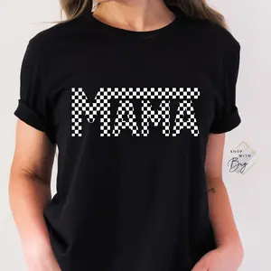 Checkered Mama T-Shirt