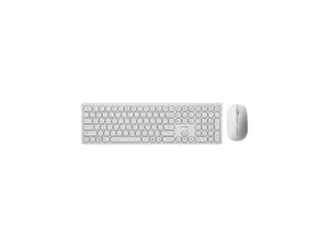 Alogic USB-C Rechargeable Wireless Mouse and Keyboard for Windows - USB Type A Wireless Bluetooth/RF 5.0 2.40 GHz Keyboard - White - USB Type A Wireless Bluetooth/RF Mouse - White - Cut, Copy, Paste,