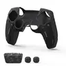 GeekShare G.S.TAC Tactical PS5 Controller Skin Set - 1 Silicone Skin, 1 Pair Anti-Slip Controller Grips (Standard Version), 2 Customized Monster Hunter Wilds Stickers, Durable Game Peripherals, PS5 Accessories