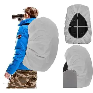 Waterproof Backpack Rain Cover 12,000mm Ultra-High Waterproof Rating Upgraded Multi-Layer Construction Non-Slip Buckle Straps